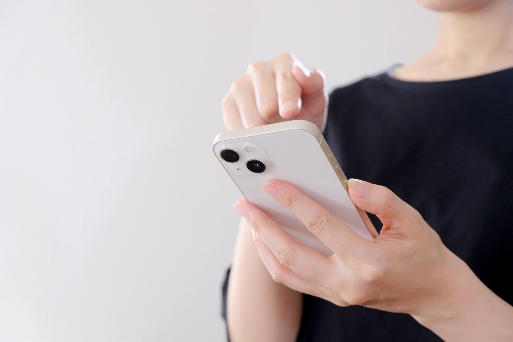 子どもの様子を写真で確認