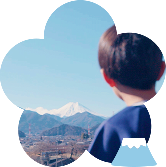 富士山が見守る環境